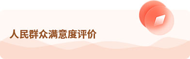 满意度评价